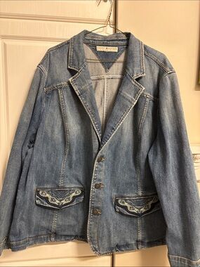 Tommy Hilfiger denim blazer